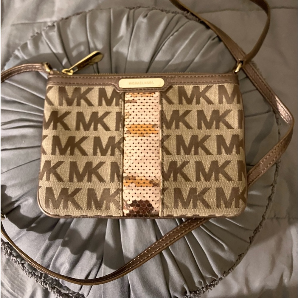 Michael Kors Crossbody Sequined Bag